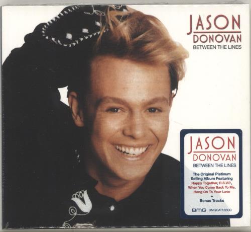Jason Donovan Between The Lines - Sealed UK CD album (CDLP
